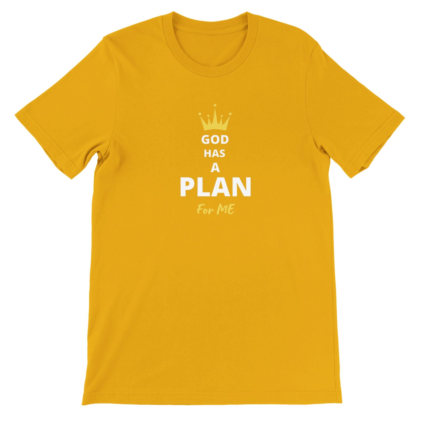 God has a Plan for Me Premium T-Shirt Short Sleeve